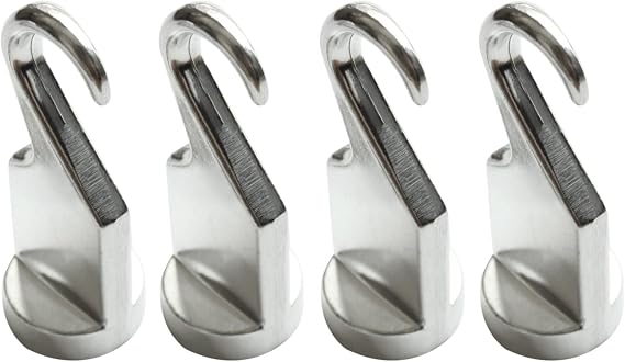 Cooks Standard Classic Fixed Pot Rack Solid Cast Pan Hooks, Set of 4