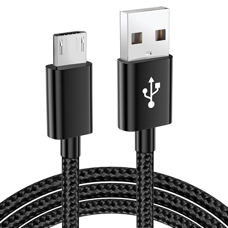 PS4 Controller Charger Cable for Xbox One Controller,Micro USB Cable PS4 Charger Cord for Sony PlayStation 4 DualShock,PS 4 Slim/Pro Game Consoles,Braided Micro B Charging Wire for Xbox One S/X 10ft