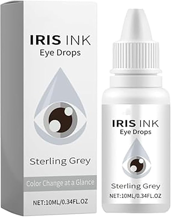 Spectraeye Color Changing Drops, Fancy Eye Drops Change Eye Color, Eye Color Changing Drops, Color Changing Eye Drops, Lighten & Brighten Your Eye Color (Grey)