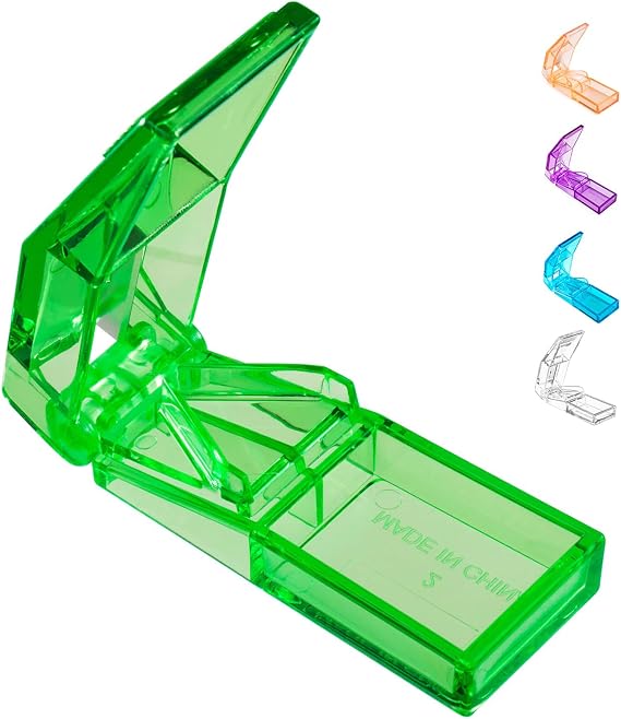 Ultrassist Tablet Cutter, Pill Splitter, Green