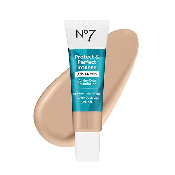 No7 Protect & Perfect Advanced All-In-One Foundation, Calico, 30ml