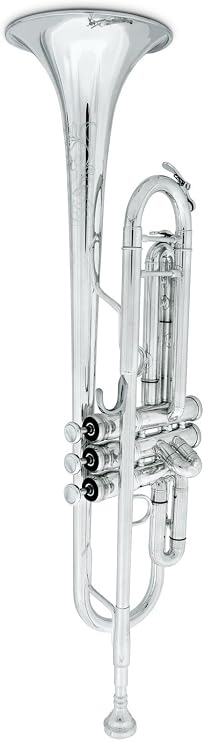 XO 1604RS-R Professional Bb Trumpet - Reverse Leadpipe - Rose Brass Bell - Silver Plated