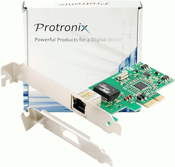 Gigabit Ethernet LAN Low Profile PCI Express (PCIe) Network Controller Card 10/100/1000