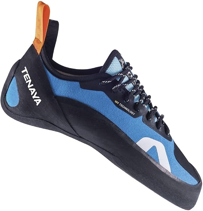 Tenaya Tanta Lace Rock Climbing Shoes, (M 5.5, W 6.5) Blue