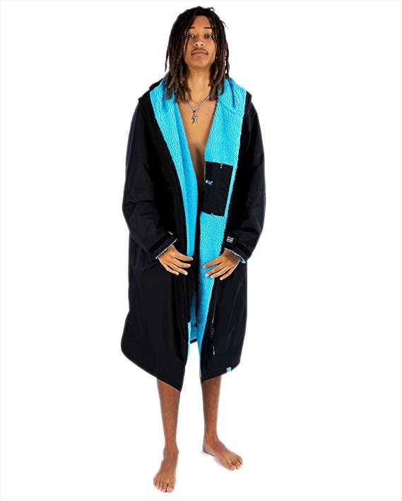 Dryrobe Advance Long Sleeve Waterproof Swim Parka Changing Robe