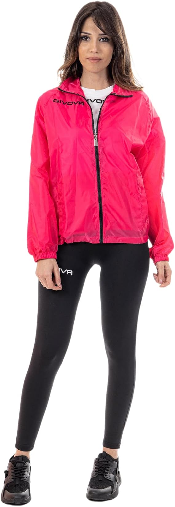 Givova Men's Standard Rain Jacket, Fuxia, X-Large