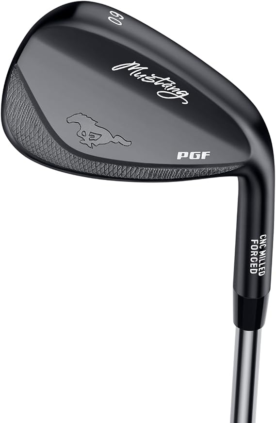 PGF Golf Mustang Forged High Toe Golf Sand Wedge Set for Men