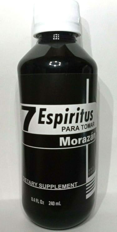 7 Espiritus para Tomar, para susto y malas vibras 8 oz