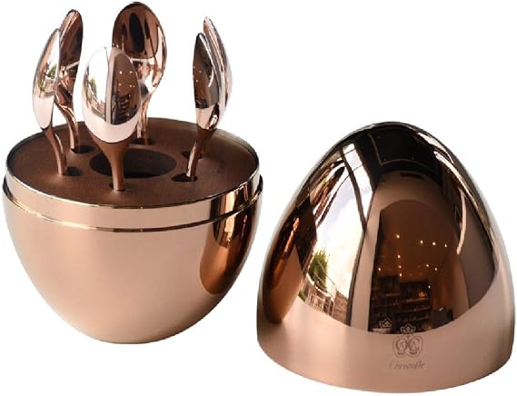 Christofle Mood Espresso -Pink Gold- 6 Spoons