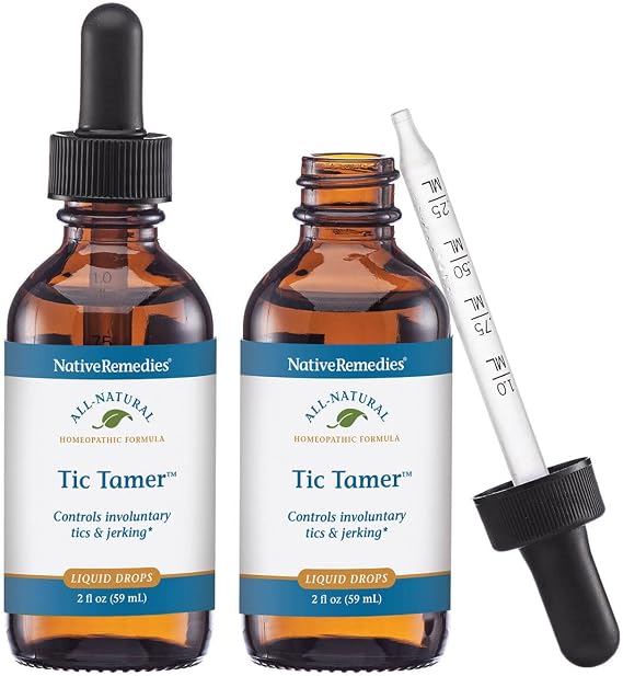 Native Remedies Tic Tamer - Nervous System Support - 4 Fl Oz, 2 Pack