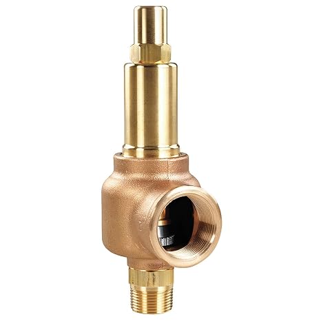 AQUATROL 740DF-M2L-125 Series 740 Safety Relief Valve, 125 psi, 3/4" x 1"