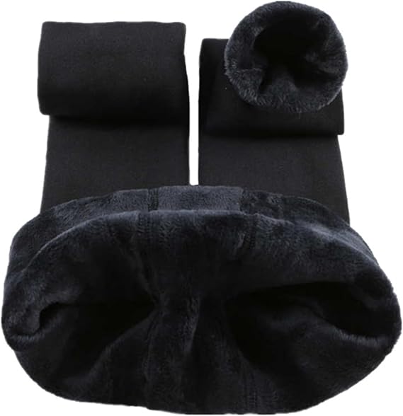 Romastory Winter Warm Leggings Women Elastic Thick Thermal Legging Pants Fleece Lined Tights