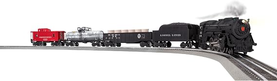 Lionel Prairie Freight LionChief 5.0 Electric O Gauge Train Set with Bluetooth & Remote