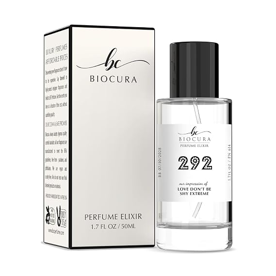 BC Perfume 292 Inspired by Love Dont Be Shy Extreme For Women Replica Fragrance Dupes Eau de Parfum Spray Bottle 1.7 Fl Oz/50ml-X1