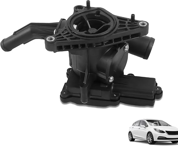 Coolant Thermostat 25600-2M052 256002M052 Compatible with Venue Accent Venue Elantra Creta 2018-2023 After-Market Parts