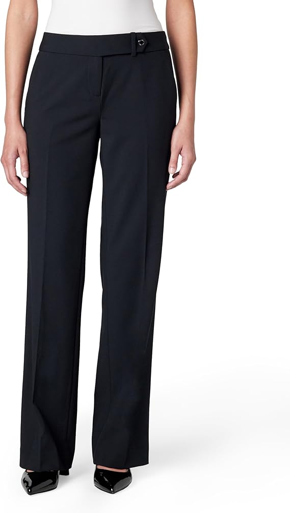 Calvin Klein Women's Classic Fit Straight Leg Suit Pants