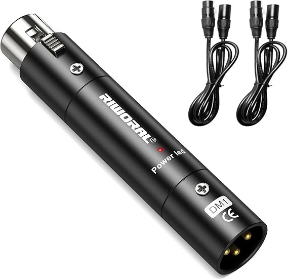 Microphone Preamp with 28dB Gain for Mic Booster Preamplifier for Dynamic and Passive Ribbon Microphones