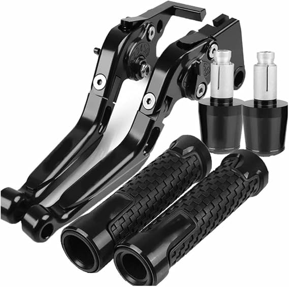 Motorcycle Adjustable Foliding Brake Clutch Levers Handlebar Grips Ends, For Suzuki GIXXER SF250 GIXXER SF-250 GIXXER-150 GIXXER-155SF 2021-2024 CNC Clutch Levers Handlebar