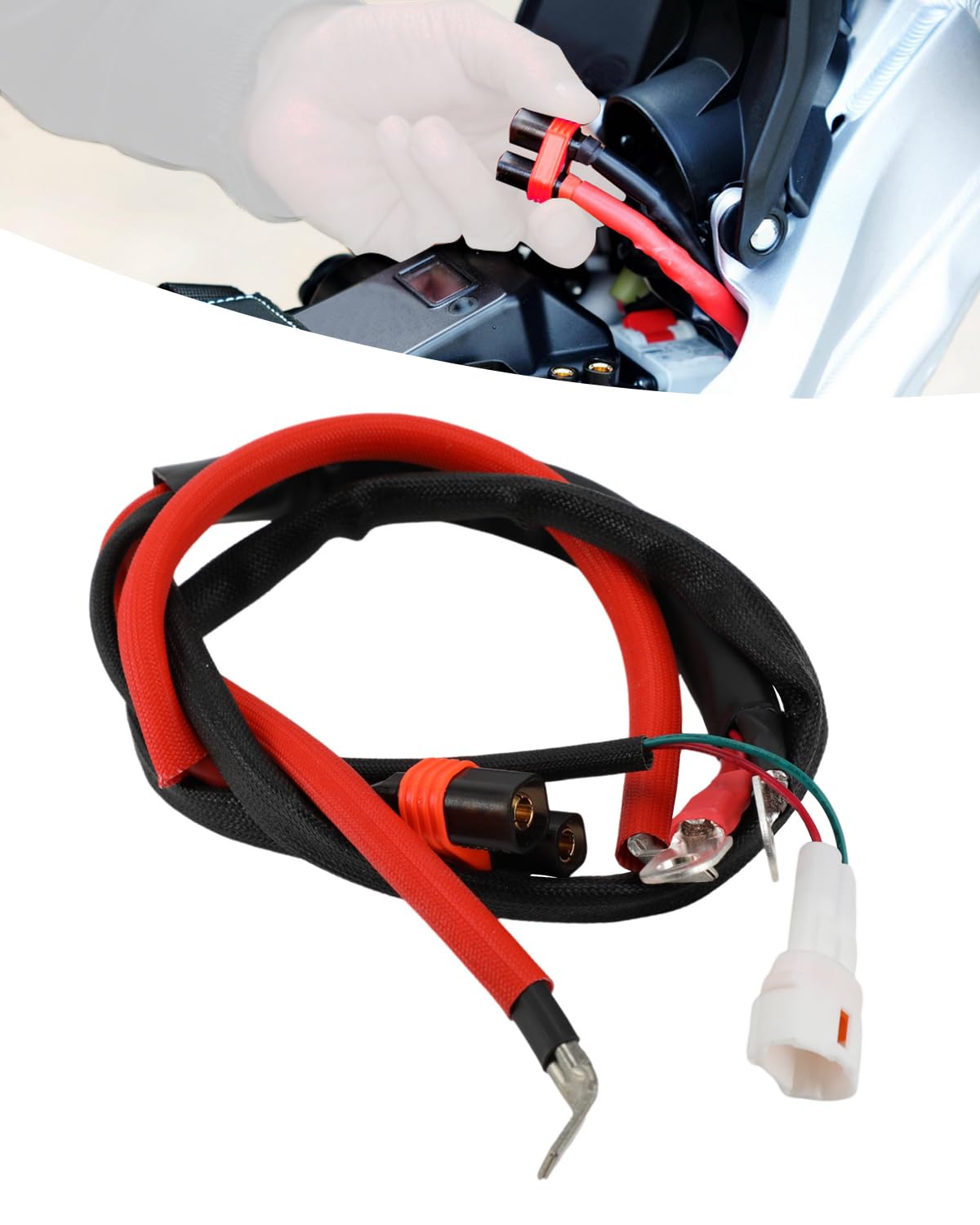 Main Power Connection Line for Surron Light Bee,Battery Connector Cables Wire Cord Plug for Dirt Bike Sur Ron Light Bee XLight Bee S