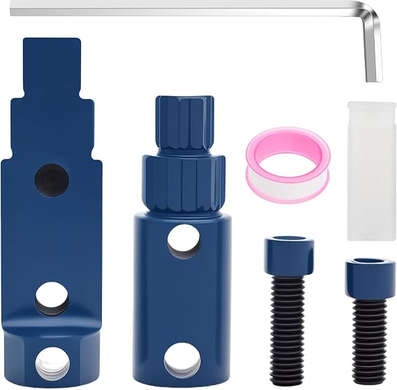 Broken Pipe Extractor Tool for Damaged Screw Remover And Extractor, Multifunctional Handle Broken Faucet Removal Tool(Blue)