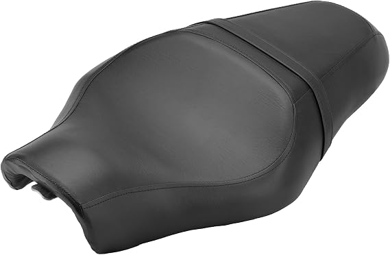 Motorcycle 2-Up Driver Passenger Seat Cushion Pad Leather Seat Replacement for Harley Davidson Sportster 883 1200 XL XR 2005-2019 Iron 883