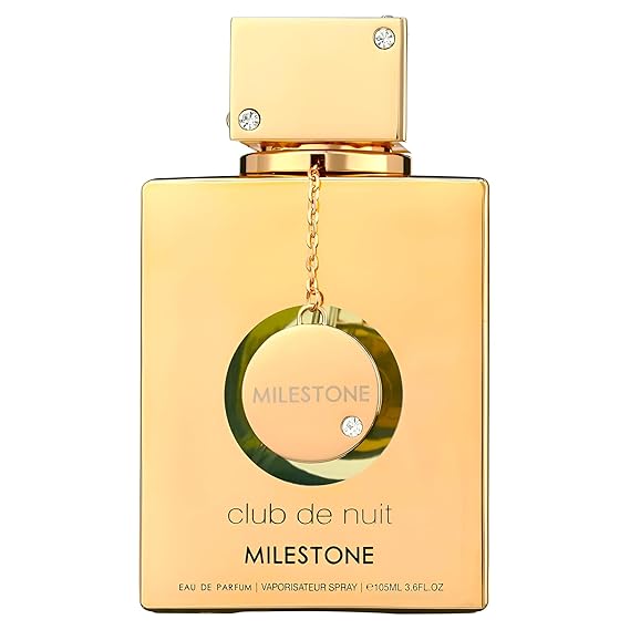 Armaf Club De Nuit Milestone for Unisex Eau de Parfum Spray, 3.6 Ounce