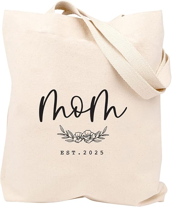 Andaz Press Mother's Day Canvas Tote Bags Collection
