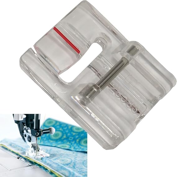 HONEYSEW Piping Foot for Small Size Piping Cord Cording Foot for Pfaff