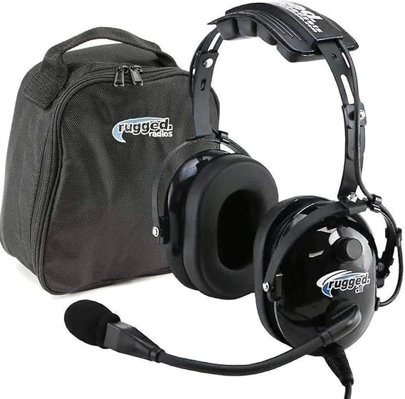 Rugged. Air RA200 Aviation Headset for Student Pilots & Flight Schools