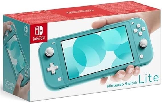 Nintendo Switch Lite, standart, turkuaz-mavi