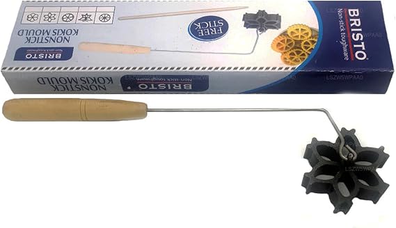 Lakpura Nonstick Kokis Mould (Star Design)