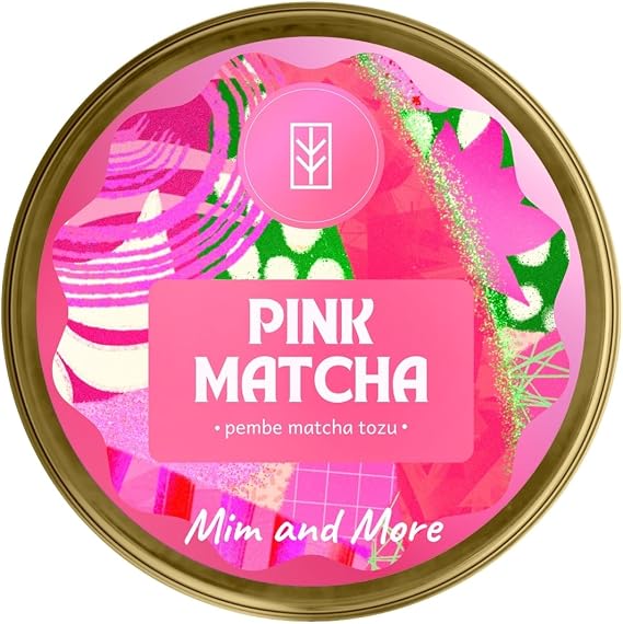 Mim and More Pink Matcha - Pink Superfood Matcha Powder, 25 gr