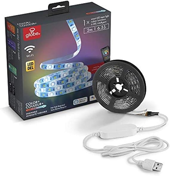 GLOBE Electric 50115 Collection Smart Strip Light, Multicolor