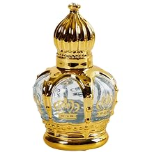 Arabian Concentrated Perfume Oil for Women, Gold Arab Fragrance Long Lasting Luxurious Scent and Seductive Arabic Dubai Perfume