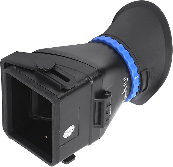 Camera Viewfinder, ST1 Camera Screen Viewfinder for Camera Camcorder with 3in 3.2in Screen SLR Viewfinder 3X Magnifier Viewfinder Camera Camcorder Professional Camera LCD View Finder Artist