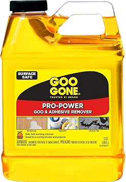 Goo Gone Pro-Power - Professional Strength Adhesive Remover - 32 Fl. Oz. Jug