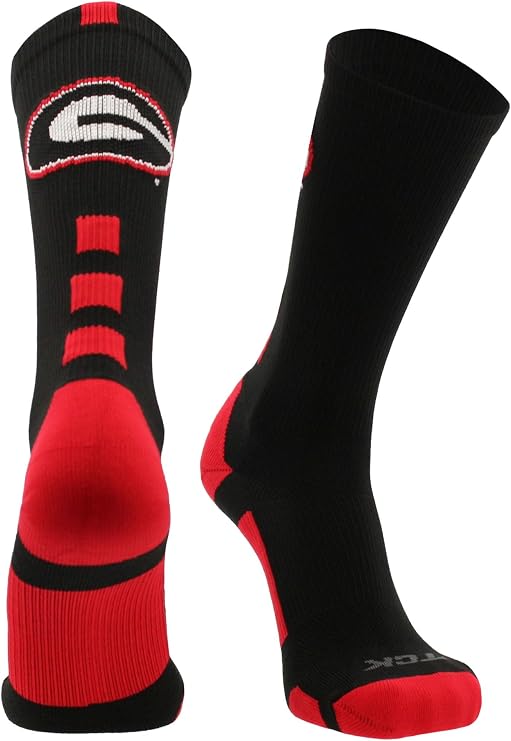 NCAA Baseline Crew USA Made - Official Collegiate Athletic Performance Socks