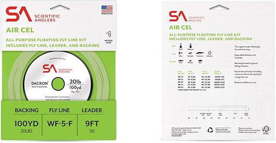 Scientific Anglers Air Cel Fly line Kit