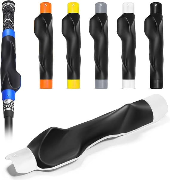 GameSwing True Grip Trainer 2.0,Golf Grip Trainer, Grip Trainer for Golf Clubs - Right Hand Golf Training Aid with Ergonomic Design, Corrects Golf Grip Posture and Improves Swing Accuracy