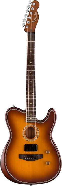 Fender Acoustasonic Standard Telecaster Acoustic-electric Guitar - Honey Burst