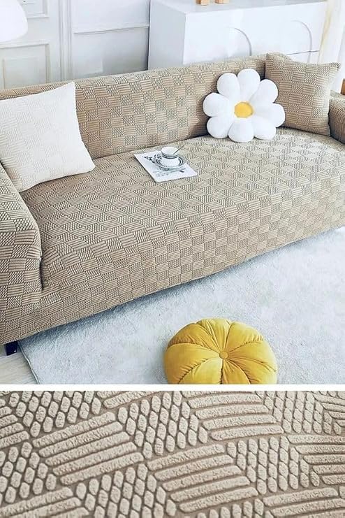 Washable 3 Seater Sofa Cover with Elastic| Sofa Cover| Sofa Bed Cover| Sofa Cover