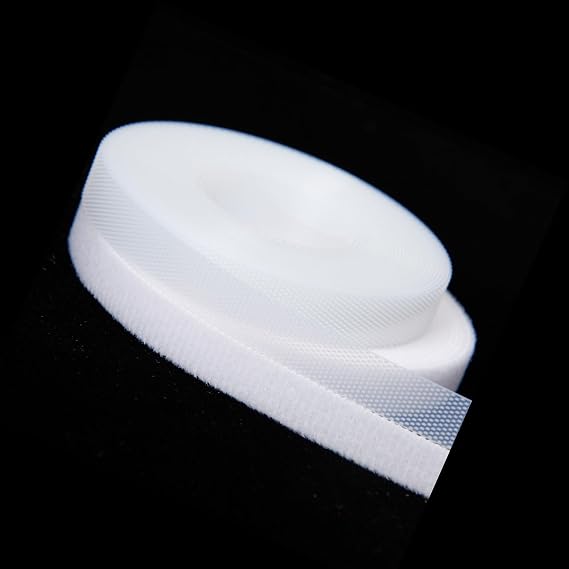 Extremely Thin and Soft Strong Doll Clothes Hook and Loop Tape Fasteners 3m x 10mm About Sewing Type Back Without Adhesive Doll Clothing Accessories