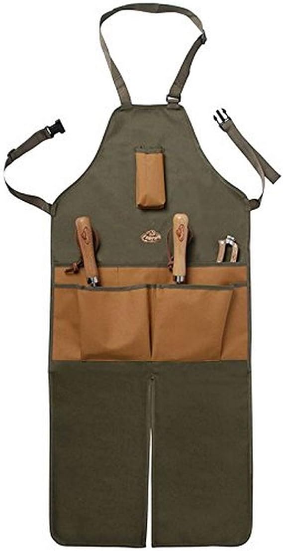 Esschert Design mens Tool gardening aprons, Khaki, 0.39 x 28.74 47.24 US