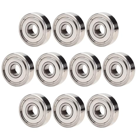 625ZZ Bearing 5x16x5mm ABEC-5 Double Shield Miniature Ball Bearings, 625-ZZ for Makefr RS CNC 32 Tutors 3D Printer (Pick of 10Pcs)