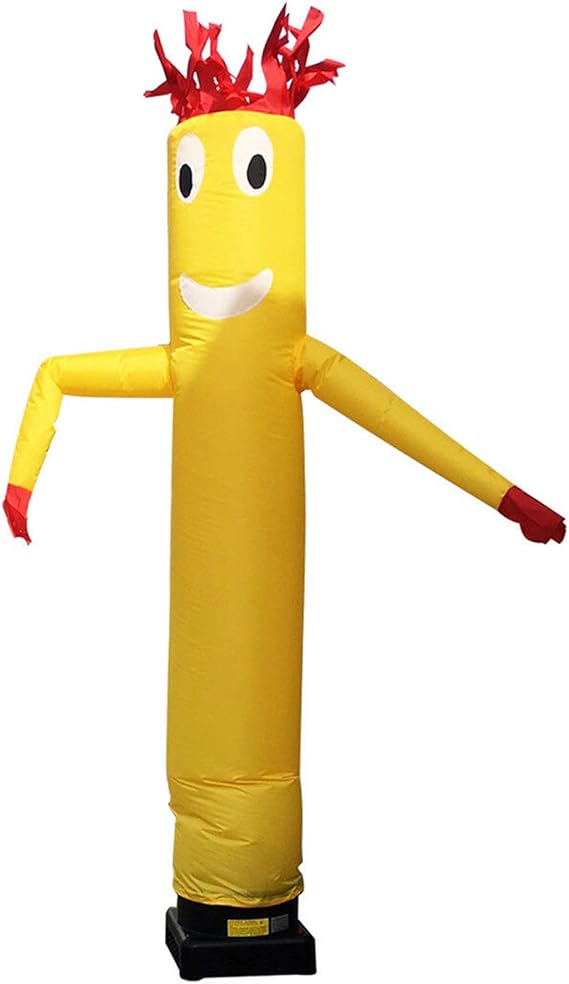 10ft Inflatable Air Puppet, Wavy Arms Flailing Tube Man for Advertising, Promotion, Events, and Parties, Reusable Sky Dancer
