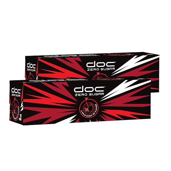 doc Zero soda (24 12oz Cans)
