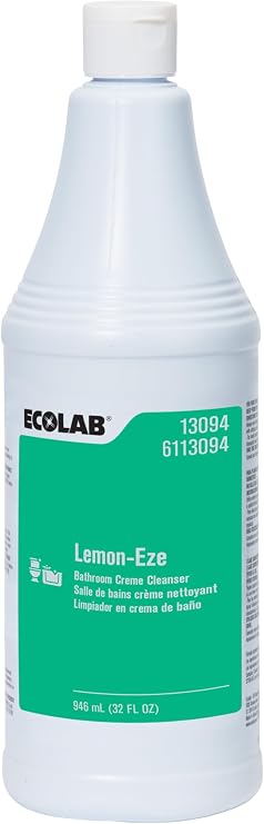 Ecolab Lemon-Eze Bathroom Cream Cleanser