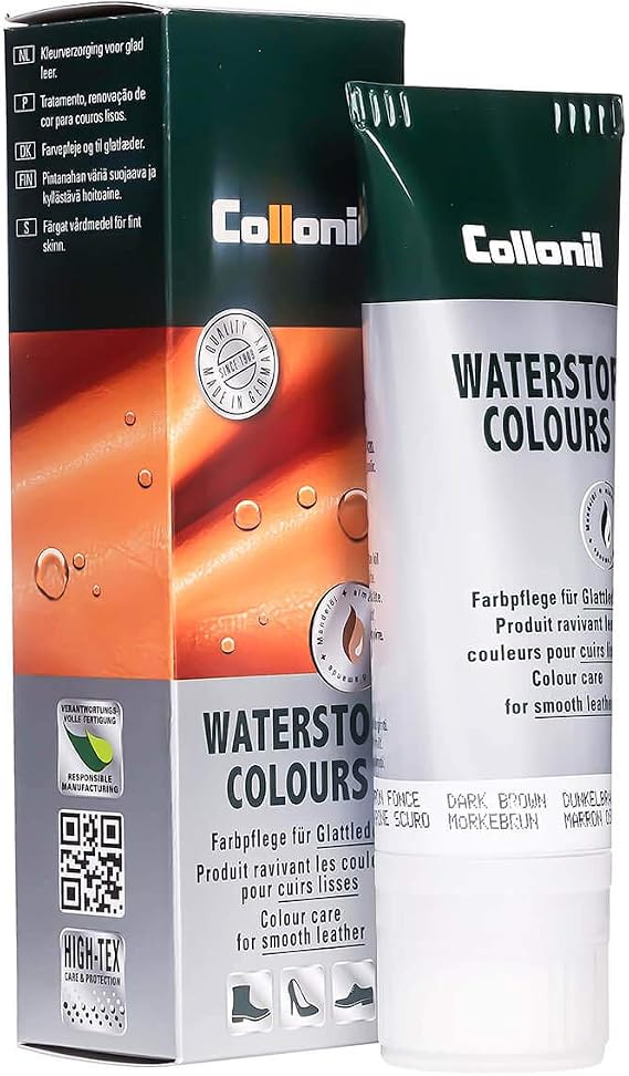 Colonil Genuine Domestic Product, Waterstop Colors, Waterproof, Complementary Color, Cream, Stain Resistant, Nutrition, Moisturizing, Genuine Leather, Leather Care, Care, Dark Brown, One Size