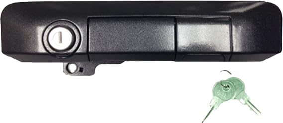 Pop & Lock PL5509 Magnetic Gray Metallic Manual Tailgate Lock for Toyota Tacoma (Standard Lock)