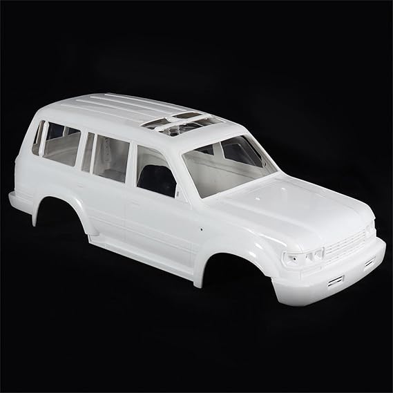 RC Car Upgrade Parts for Rcrun for Run80 Lc80 1/10 RC Crawler Metal for Chassis Kit Adjustable Wheelbase Realism Scale Off-Road Truck Model RC Car Parts